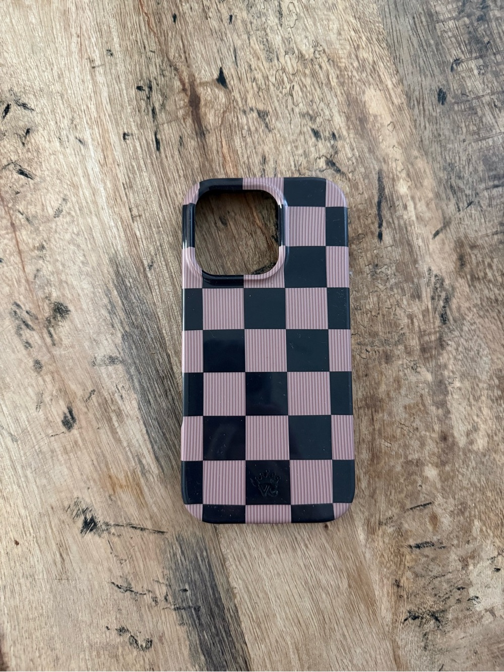 Velvet Caviar Mocha Vibe Checkered Case